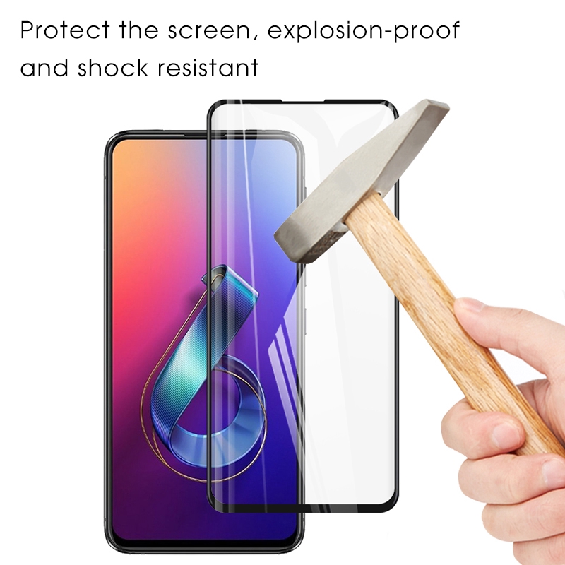 Kính cường lực 2.5D bảo vệ toàn diện cho ASUS Zenfone Max Shot ZB634KL 6 ZS630KL Max M2 ZB633KL kèm phụ kiện