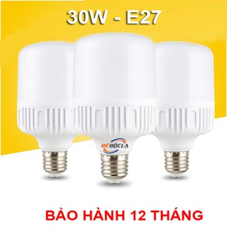 Bóng Đèn Led Trụ 30W Tiết Kiệm Điện Siêu Sáng- Bảo hành 12 tháng đổi mới