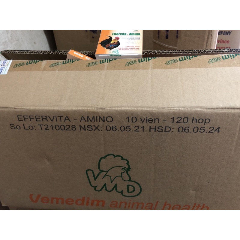 Effervita-Amino viên bổ sung vitamin cho chim căng lửa, gà và thú cảnh khoẻ mạnh