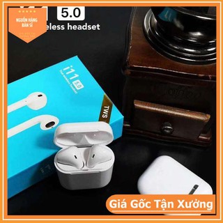 Tai nghe bluetooth 5.0 I11 Cảm ứng vân tay nhỏ gọn, thời trang và hiện đại