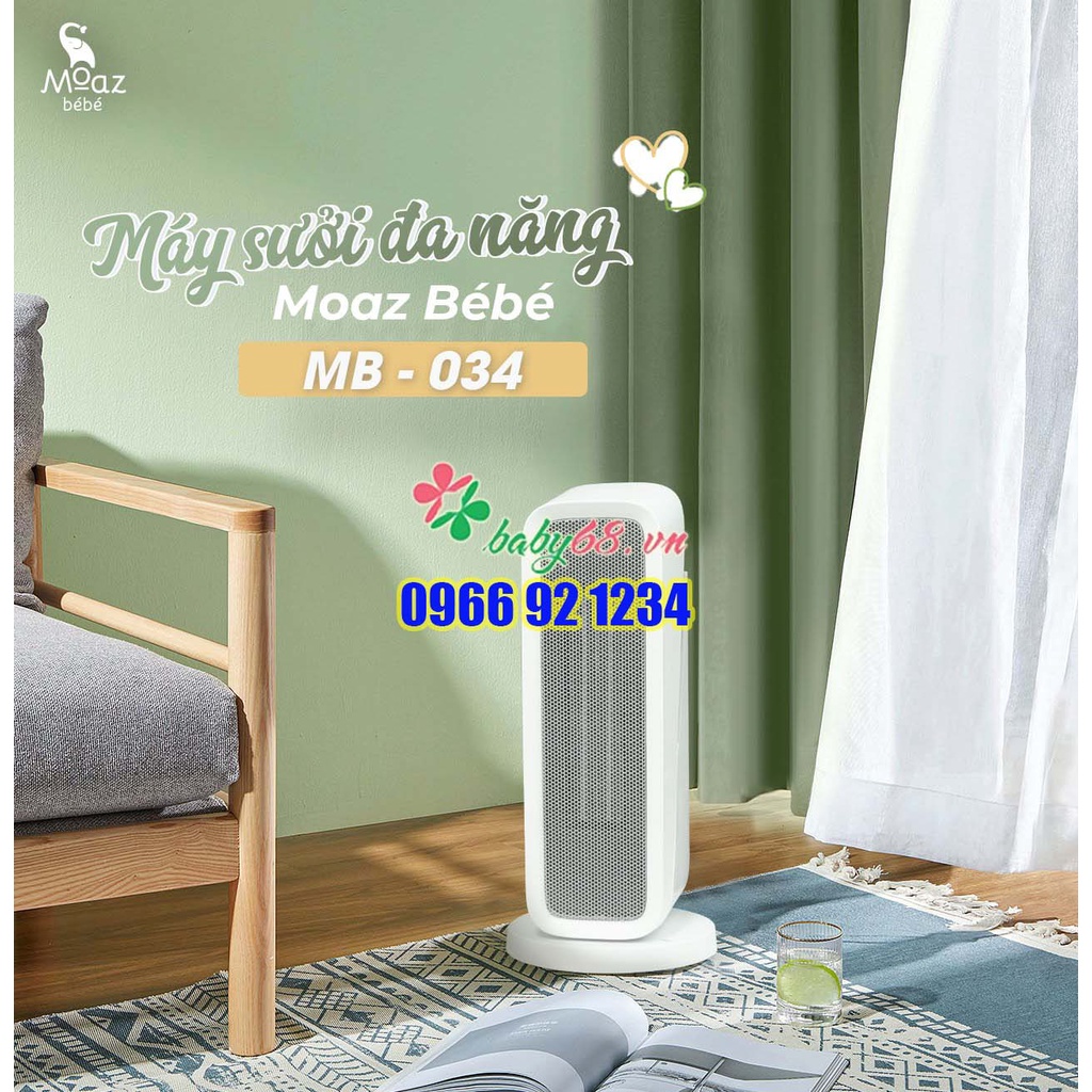 Máy sưởi đa năng Moaz bebe MB–034