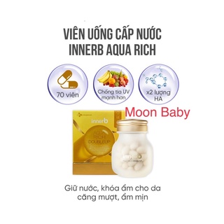 Viên uống cấp nước innerb aqua rich - hộp 70 viên