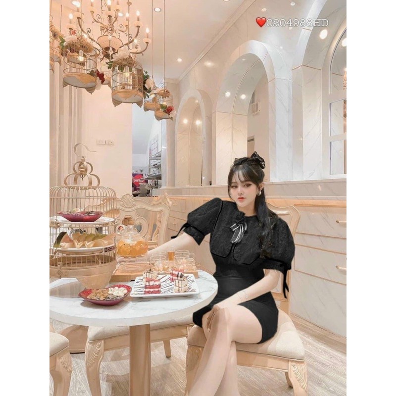 đầm ren phối tiểu thư bigsize siêu xinh 55kg-90kg✅ | BigBuy360 - bigbuy360.vn