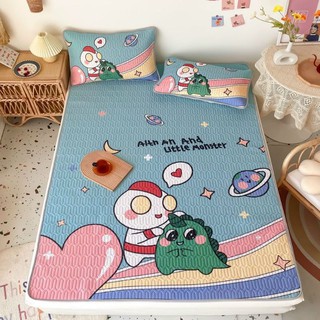 Bộ Chiếu lụa 5D kèm 2 vỏ gối, sẵn hàng đủ size