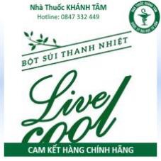 ! Bột sủi thanh nhiệt Livecool Nam Dược (Hộp 10 gói) [livercool, live cool, liver cool] ! !