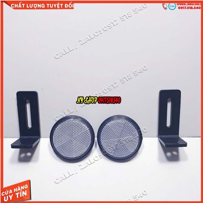 BỘ 4 MẮT MÈO PHẢN QUANG + PAT TRƯỚC SAU GẮN MỌI LOẠI XE Ảnh thật Sp