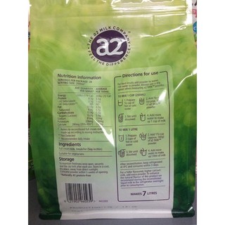 Sữa full cream a2