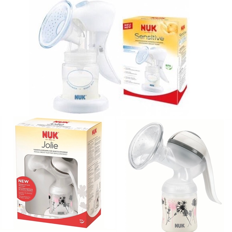 Máy hút sữa bằng tay Nuk Jolie và Sensitive - đức