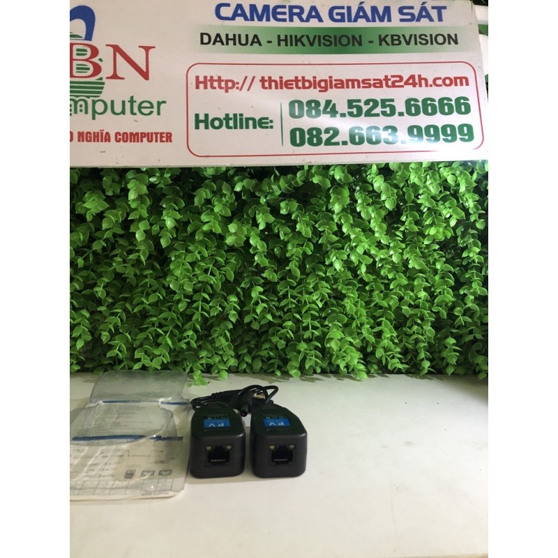 Bộ Balun video kèm nguồn PV/PVD/PVA