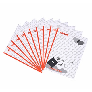 Lốc tập Vibook Mono ko ô ly [10 cuốn]