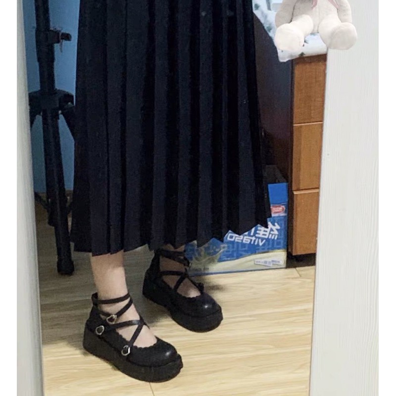 [LNHBO - ORDET] Giày oxford đế cao phối dây (Ảnh thật ở cuối) | BigBuy360 - bigbuy360.vn