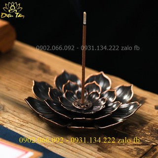 Đế trụ cắm nhang vòng và nhang cây thắp hương để lư trầm phụ kiện thác khói