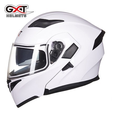 [Flash sale 1k] Nón bảo hiểm fullface GXT 2017 TQ màu trắng