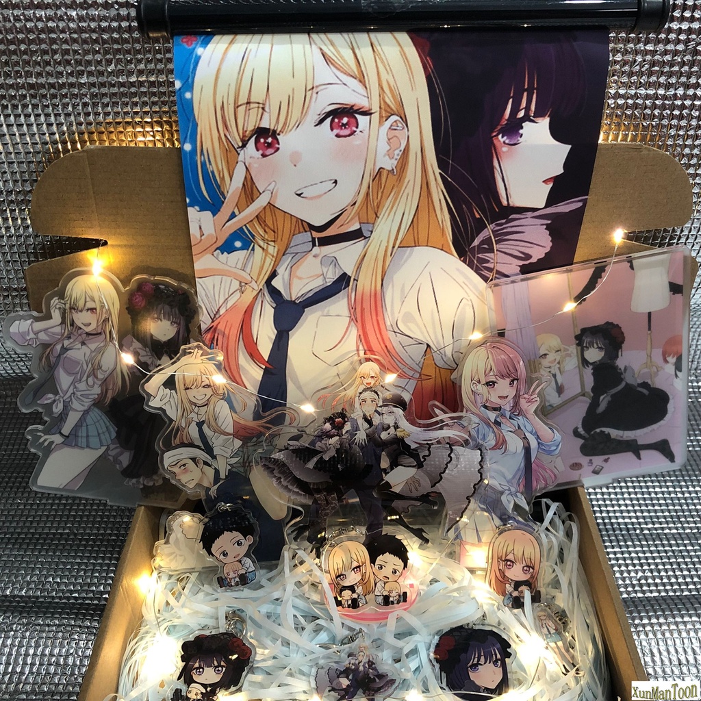 Móc Khóa Có Giá Đỡ Acrylic Hình Nhân Vật Anime My Dress-Up Darling Gojo Wakana Inui Sajuna Kitagawa Marin Làm Quà Tặng Sinh Nhật