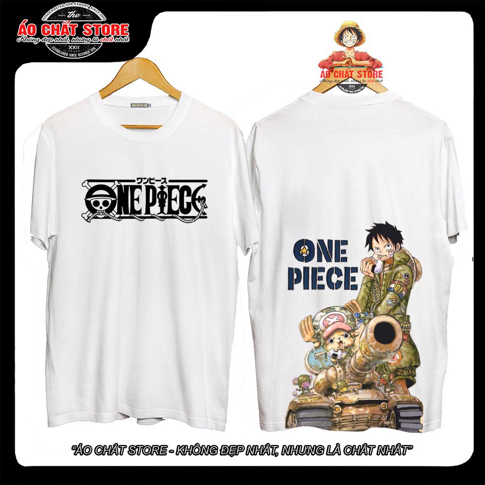 (Siêu Độc) Áo Thun One Piece LUFFY vs TONY CHOPPER Quân Đooij Cực Chất | Áo LUFFY - TONY WANO Đảo Hải Tặc Đẹp OP161