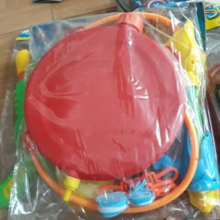 Súng nước đeo lưng cho bé đồ chơi trẻ em