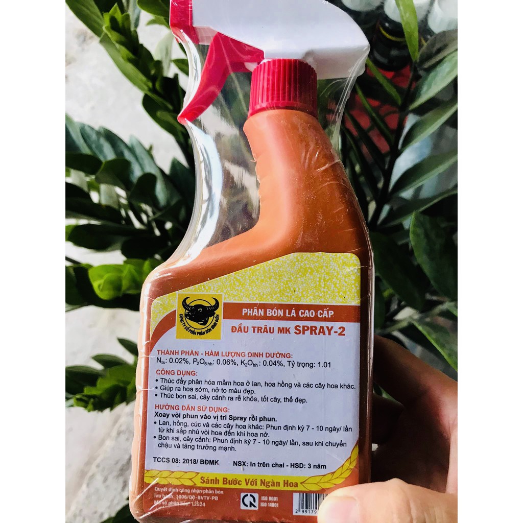 Phân Bón Lá Dạng Bình Xịt SPRAY 2  - Kích Thích Ra Hoa, Chuyên Dùng Cho Lan, Hoa Cảnh
