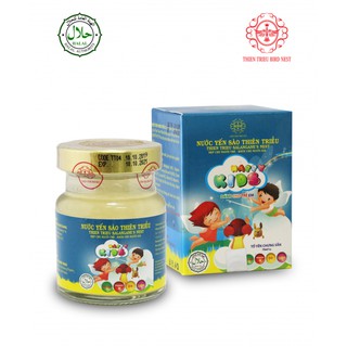 Yến sào Nước yến sào cao cấp Thiên Triều KIDS XANH cho trẻ em hũ 70ml hàm lượng yến 25%,yến sào - yenchatshop