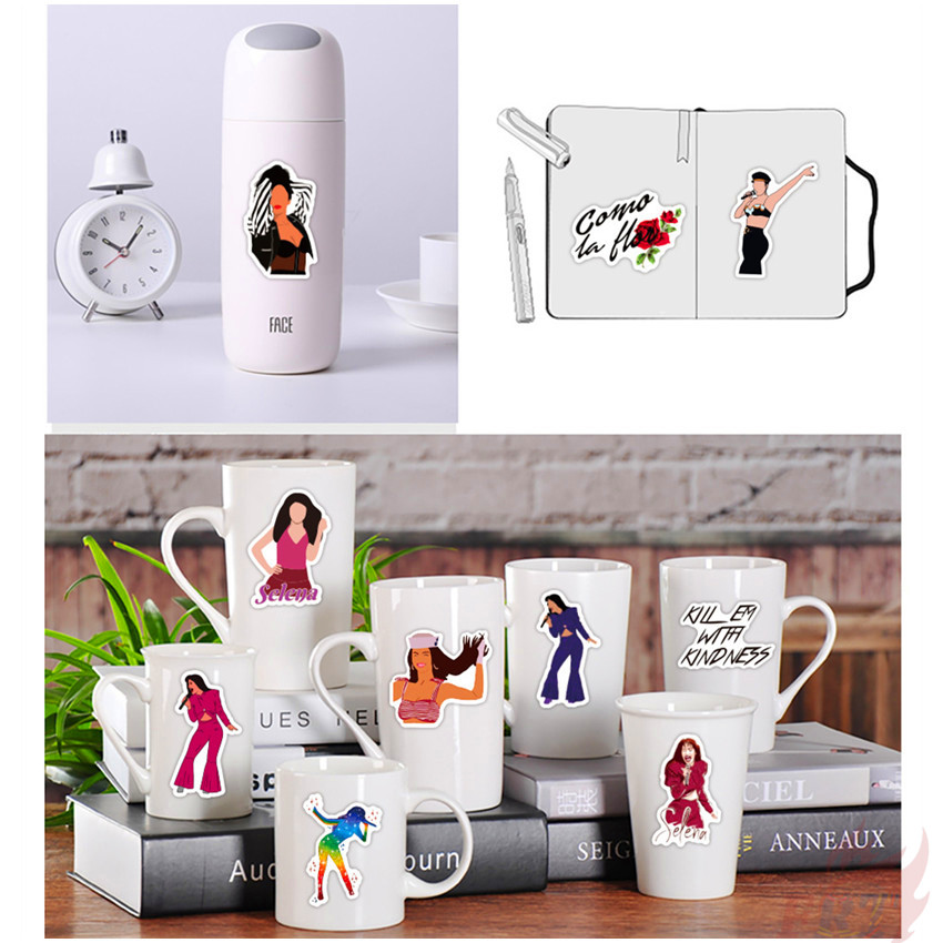 ❉ Selena Gomez Series 01 - POP Actress Singer Stickers ❉ 50Pcs/Set DIY Fashion Mixed Luggage Laptop Skateboard Waterproof Doodle Decals Stickers