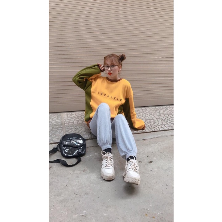 Áo Sweater Stock - Chất Nỉ Cotton Đẹp, Hàng Chuẩn - Freesize Dưới 65kg | BigBuy360 - bigbuy360.vn