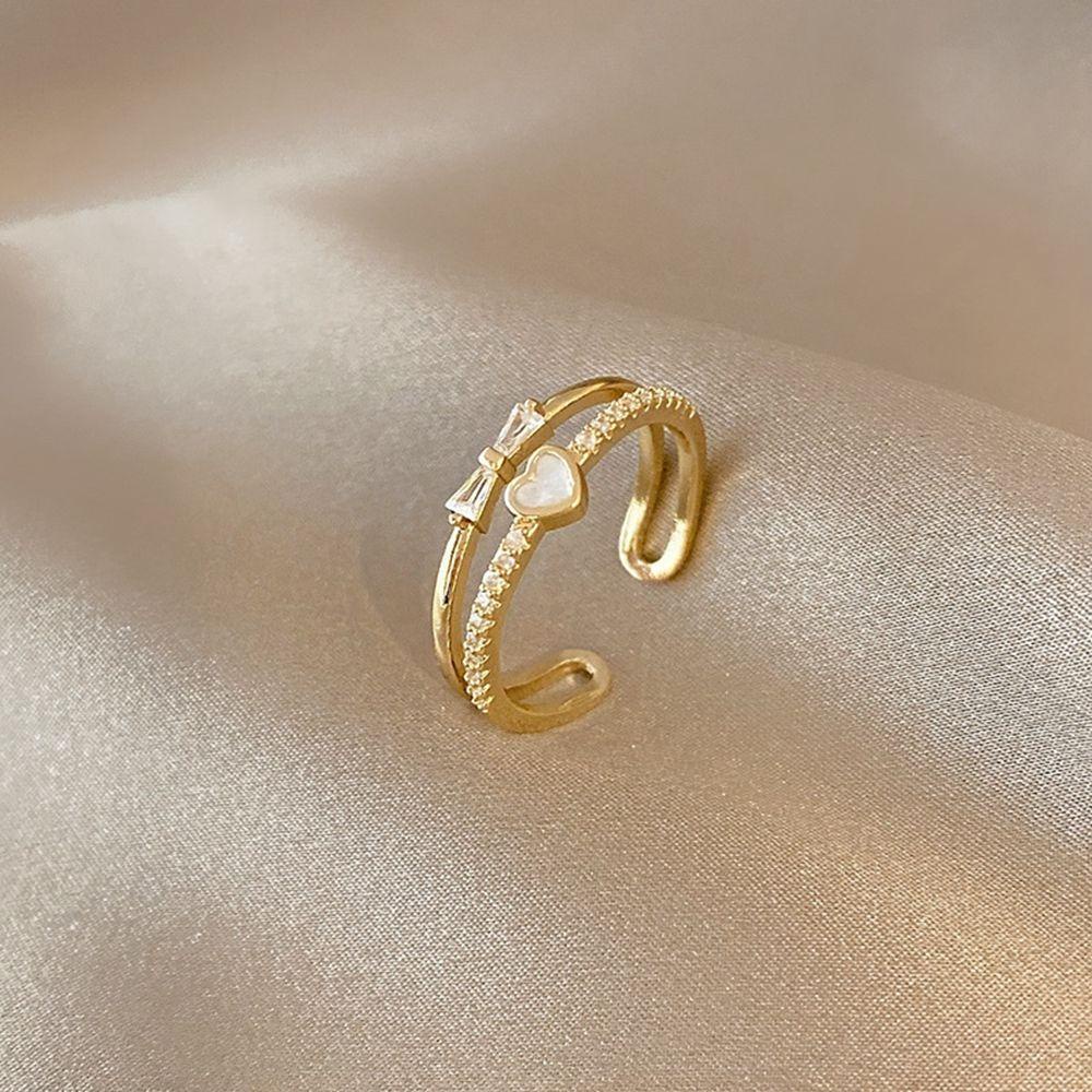 Nhẫn Hình Vương Miện Cá Tính Thời TrangNhẫn Hở Thiết Kế Độc Đáo Thời Trang Sang Trọng Cho Nữ