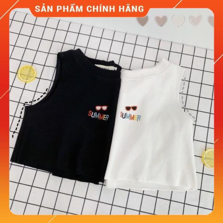 Áo Croptop Thêu SUMMER Ulzzang (Có Video ,Ảnh Thật) cho bạn sự trẻ trung, cá tính và tự tin