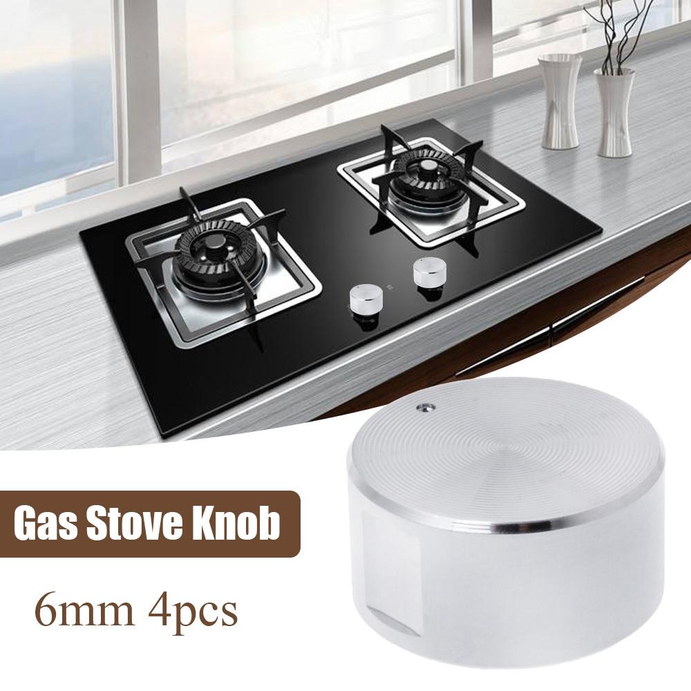 Set 4 Nút Vặn Bếp Ga 6mm Thông Dụng