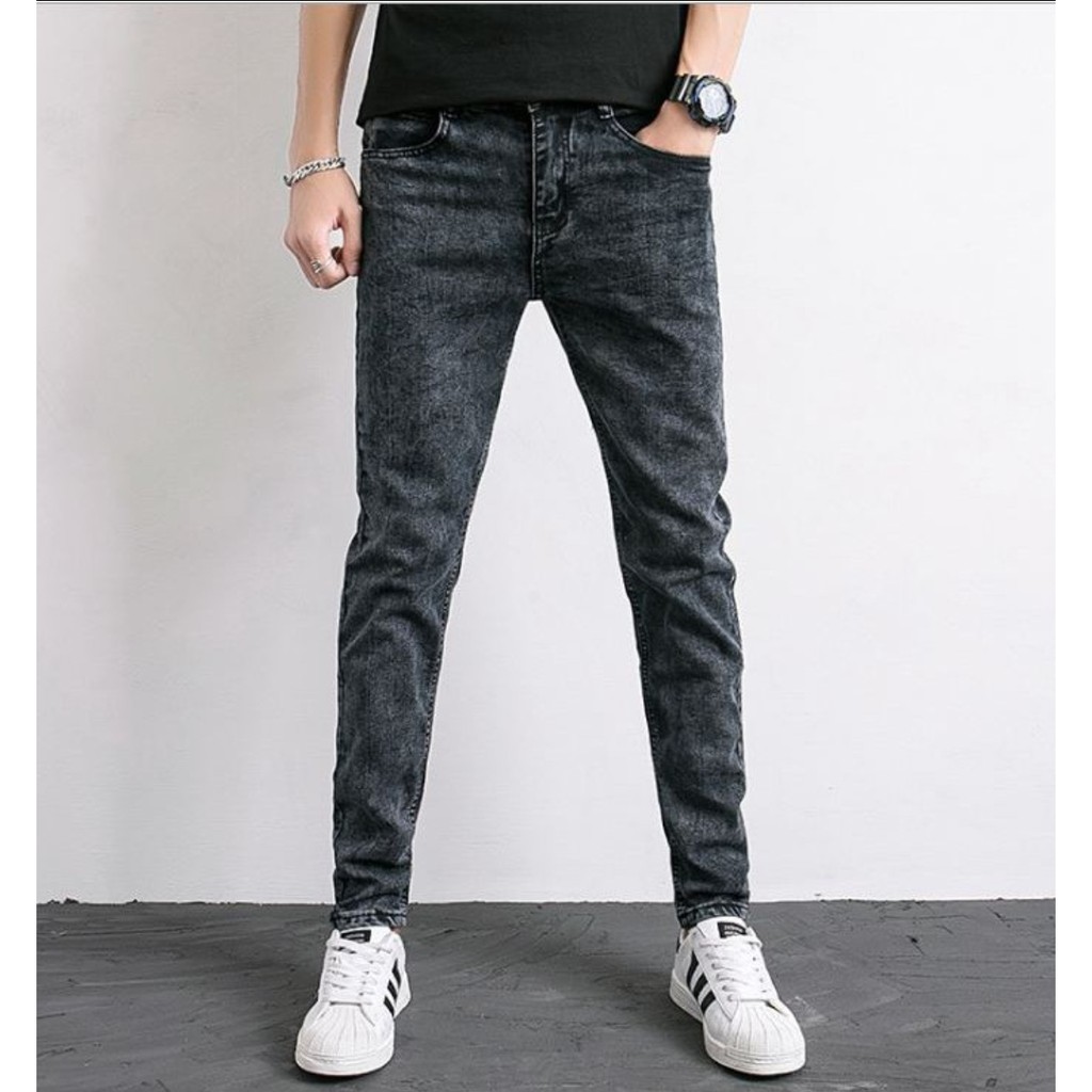 quần jean nam co giãn ống côn | BigBuy360 - bigbuy360.vn
