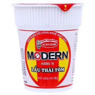 QUẬN 3 [HỎA TỐC] [ĐỘC QUYỀN SHOPEE] MÌ LY MODERN LẨU THÁI TÔM 65G MÌ LẨU THÁI MÌ MODERN MÌ ĂN LIỀN