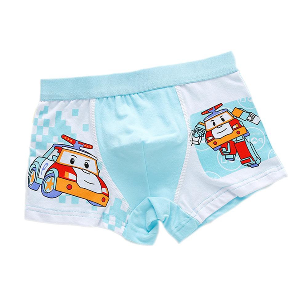 Quần lót boxer cotton họa tiết hoạt hình cho nam