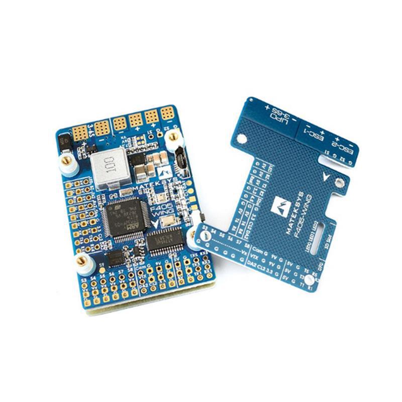 Matek systems f405-wing stm32f405 flight controller built-in osd