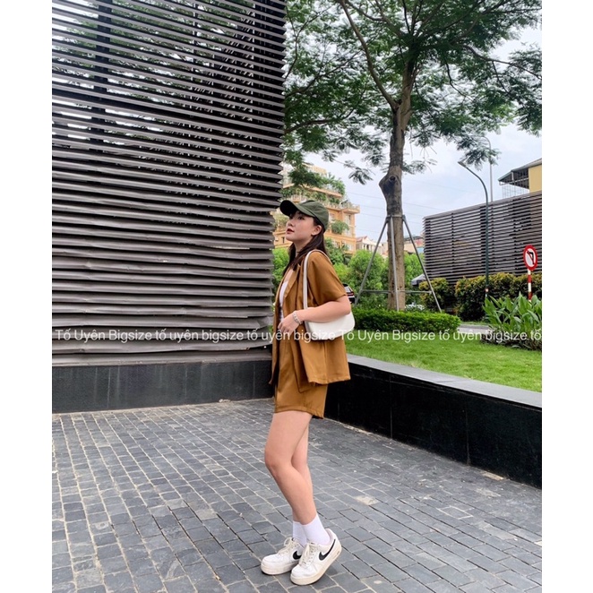 Set Bộ Blazer 4 Khuy 3 Màu Hottrend Loại 1 #39