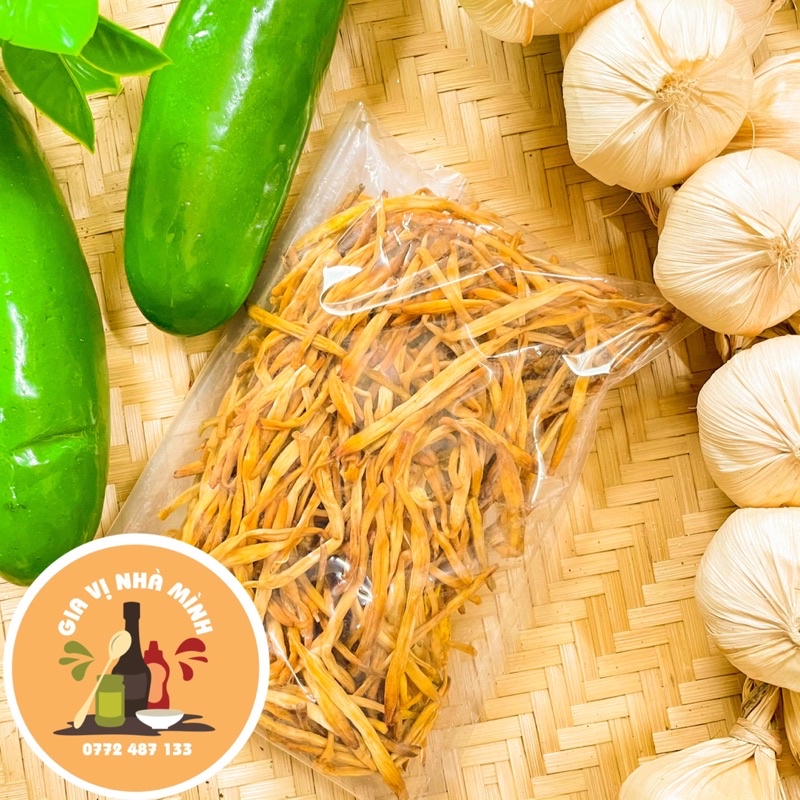 BÔNG KIM CHÂM SẤY KHÔ LOẠI 1 GÓI 100GR-500GR