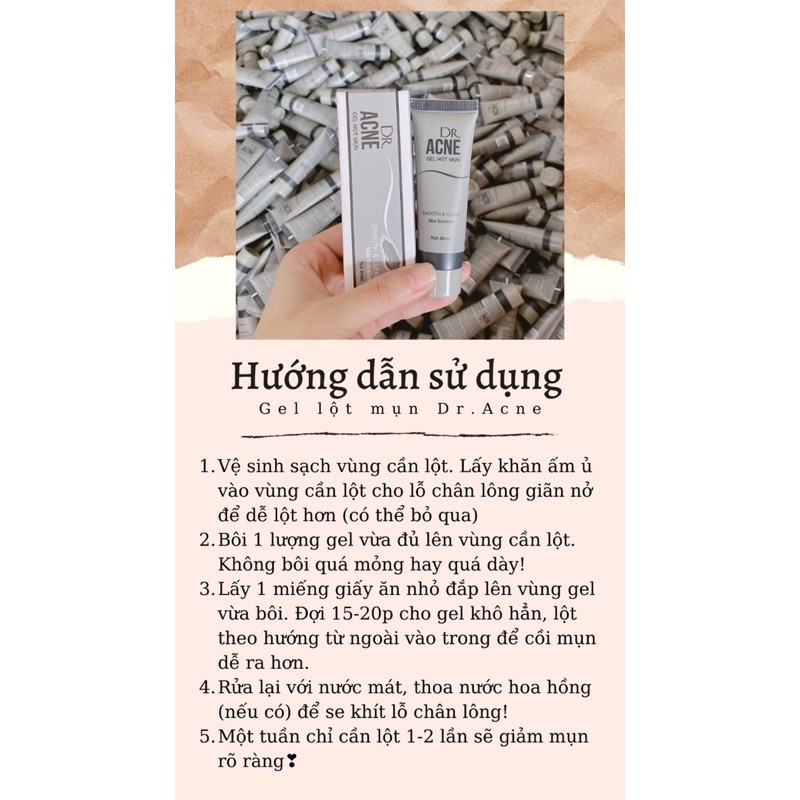 lột mụn đầu đen dr.ance