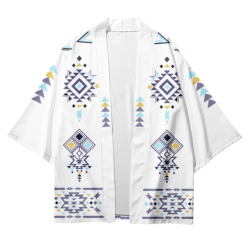 Áo Khoác Kimono Tay Lỡ In Hình Anime Final Fantasy 14 Haori FF14 Merchandise Aramigo