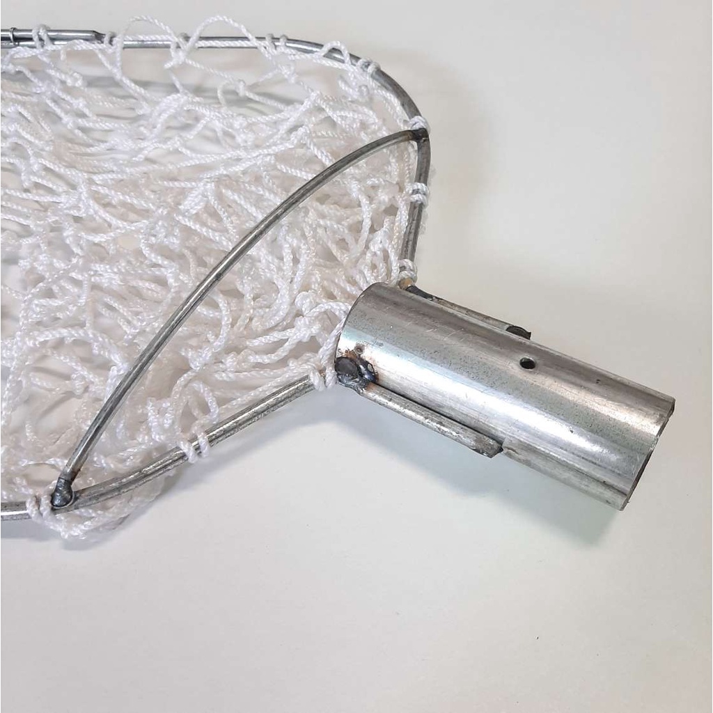 Vợt hái trái cây có lưới đỡ trái, lồng hái trái cây 24cm hai lưỡi dao sắc bén