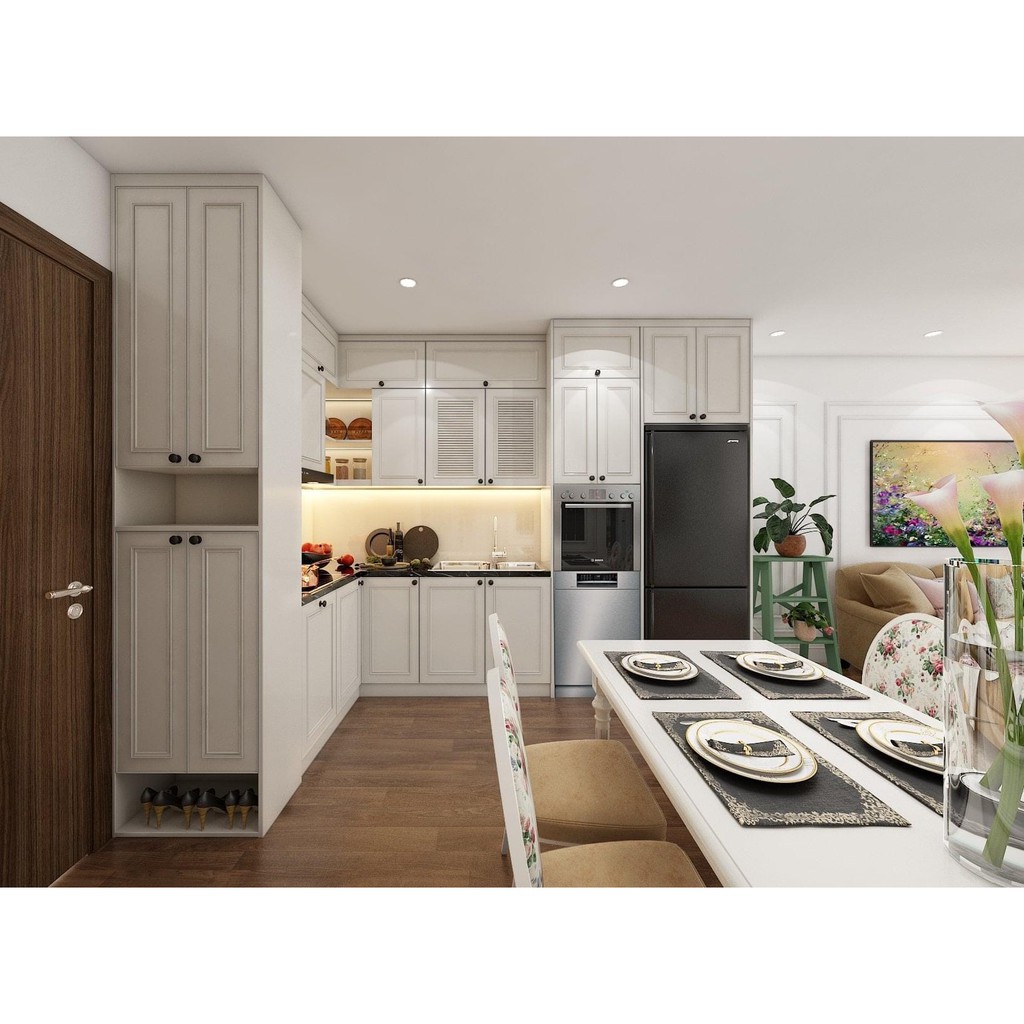 Nẹp nhựa V góc ngoài  >