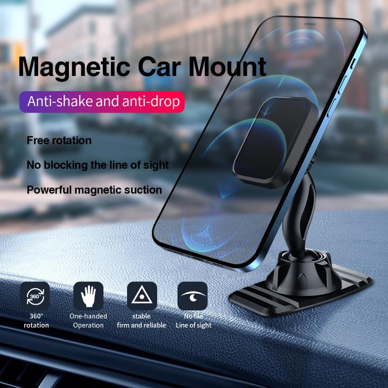 Giá đỡ điện thoại/ GPS HdoorLink từ tính xoay 360 độ thông dụng cho xe hơi