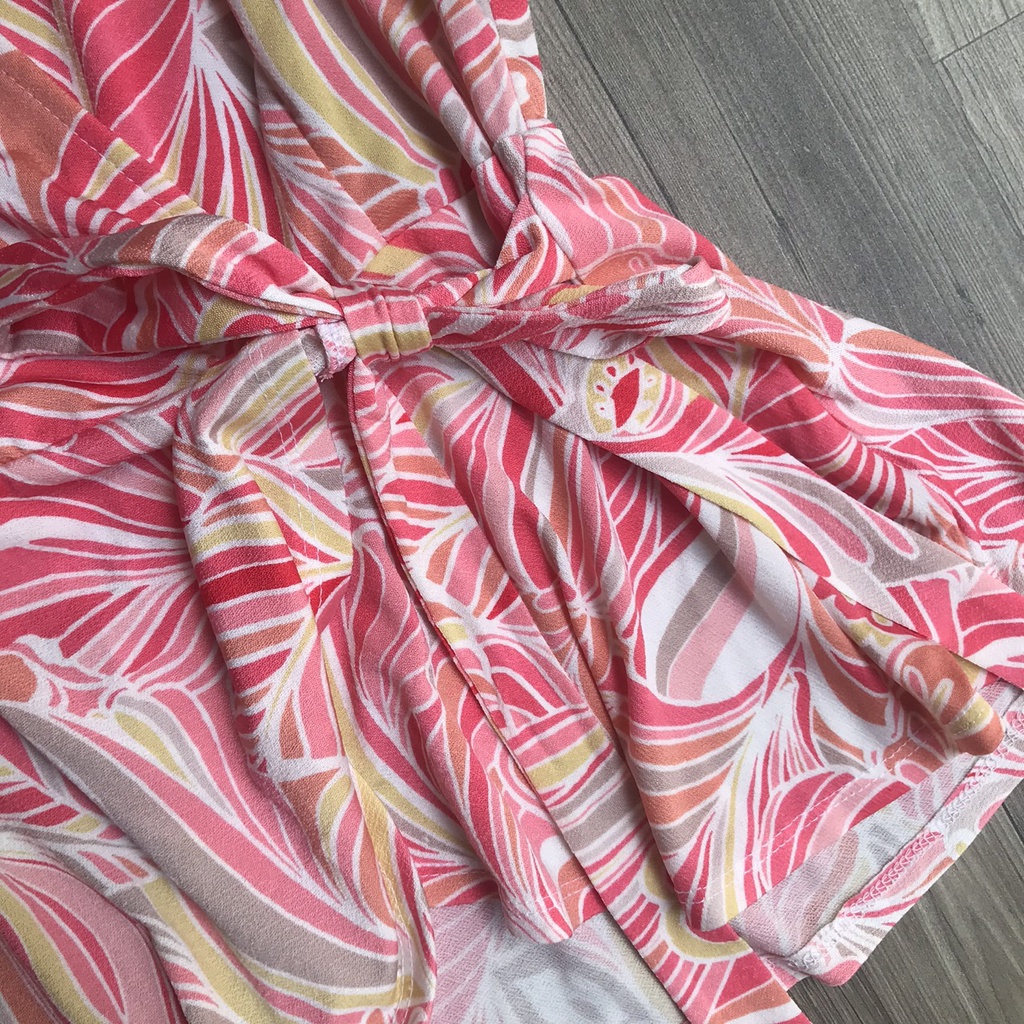 Áo thun nữ, áo thun trung niên vạt chéo xuất khẩu dưu xịn