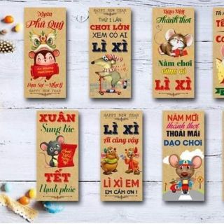 Set 200 bao lì xì