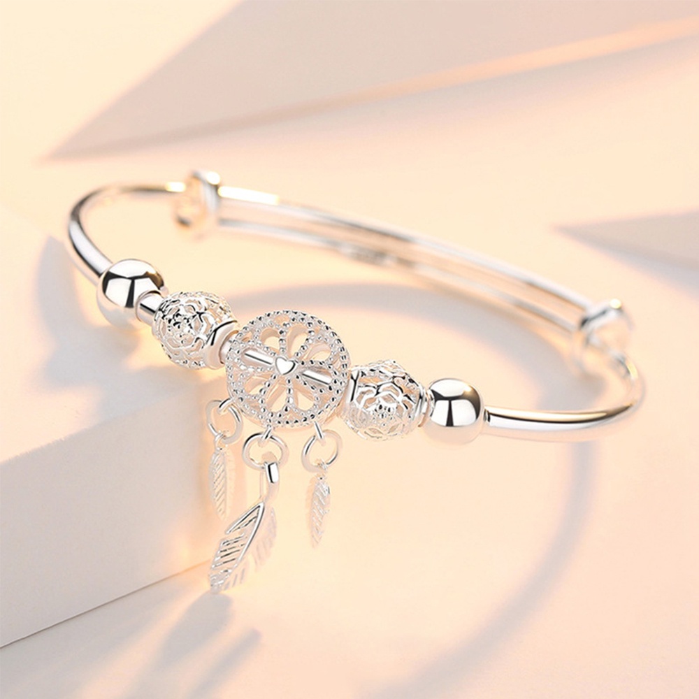 Epoch Vòng Tay Hình Dreamcatcher Phối Lông Vũ Nhiều Màu Thanh Lịch Thời Trang Cho Nữ