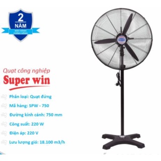 Quạt đứng công nghiệp superwin đủ size