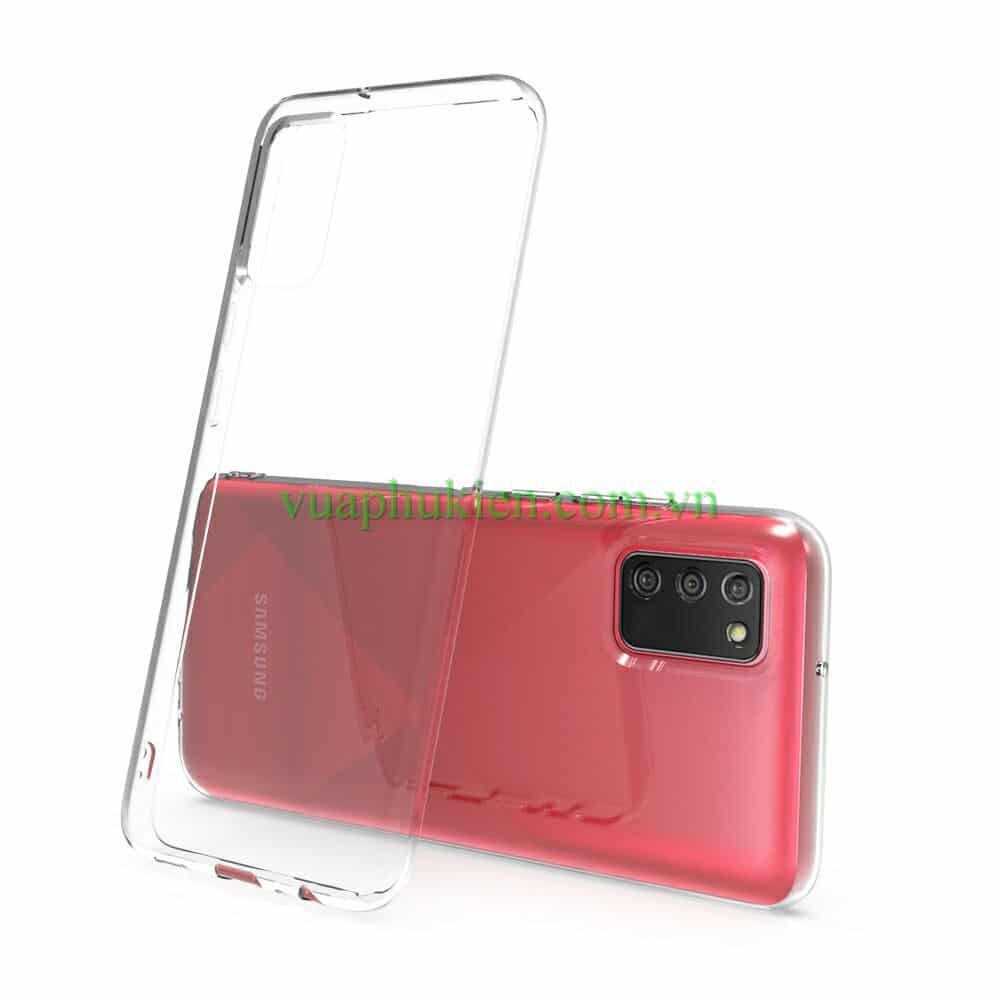 Ốp lưng silicon dẻo trong suốt Samsung A02S siêu mỏng