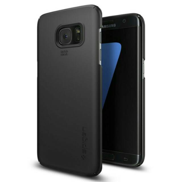 Ốp Lưng Spigen Cho Samsung Galaxy S7 Edge Đen