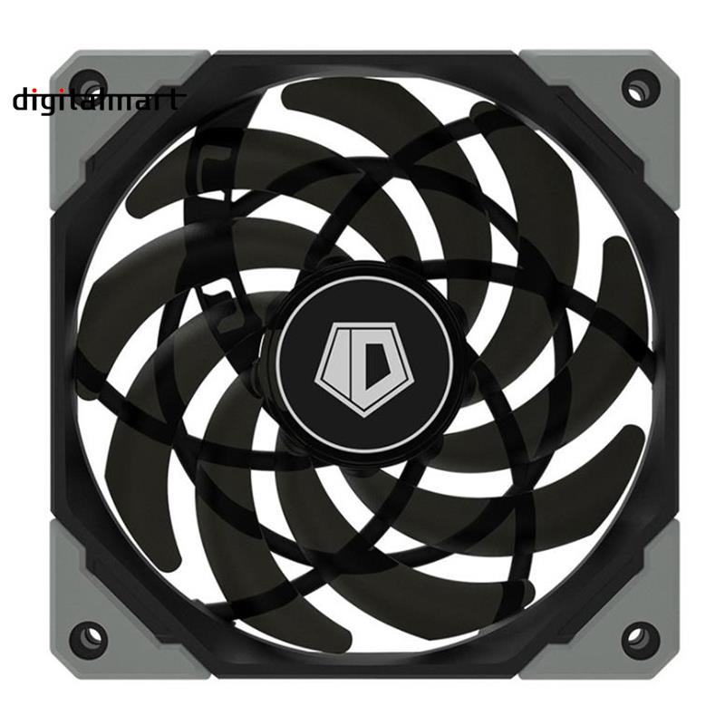 ID-COOLING NO-12015-XT 120mm PWM Chassis Cooling Fan Ultra Slim Silent Computer Case Cooler Fan Computer CPU Water Cooler Fan