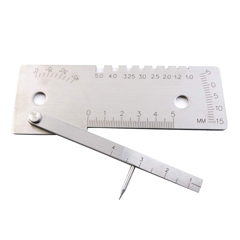 Dụng Cụ Đo Độ Cao 0-5mm Đa Năng 45 Độ Bằng Thép Không Gỉ