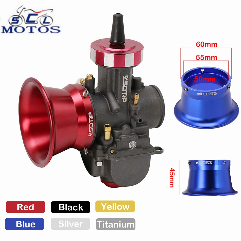 Cốc Lọc Khí Bằng Hợp Kim Nhôm Cho Bộ Chế Hòa Khí Zsdtrp 55mm PWK32 PWK34