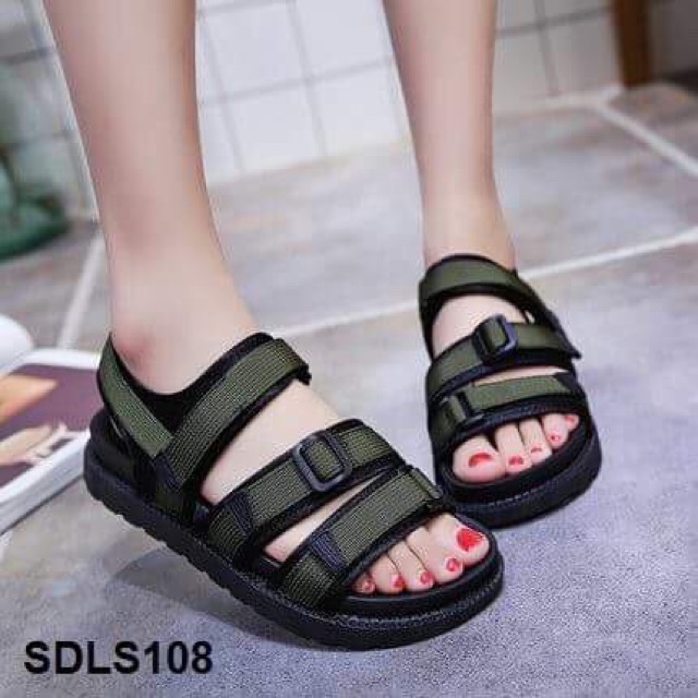 Sandals quai chéo hàn quốc 2018