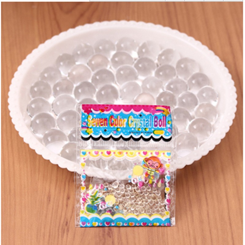 Gói 200 vHạt nở,hạt tinh thể nguyên liệu làm slime-Hạt nở giữ ẩm trồng cây thủy canh
