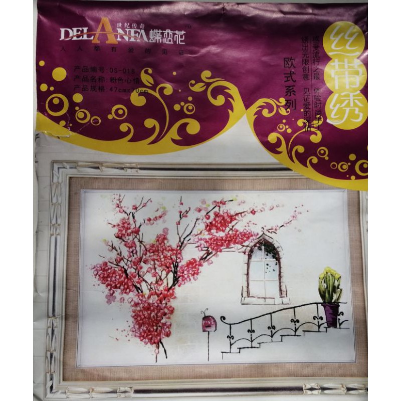 Tranh thêu ruy băng DIY OS-018